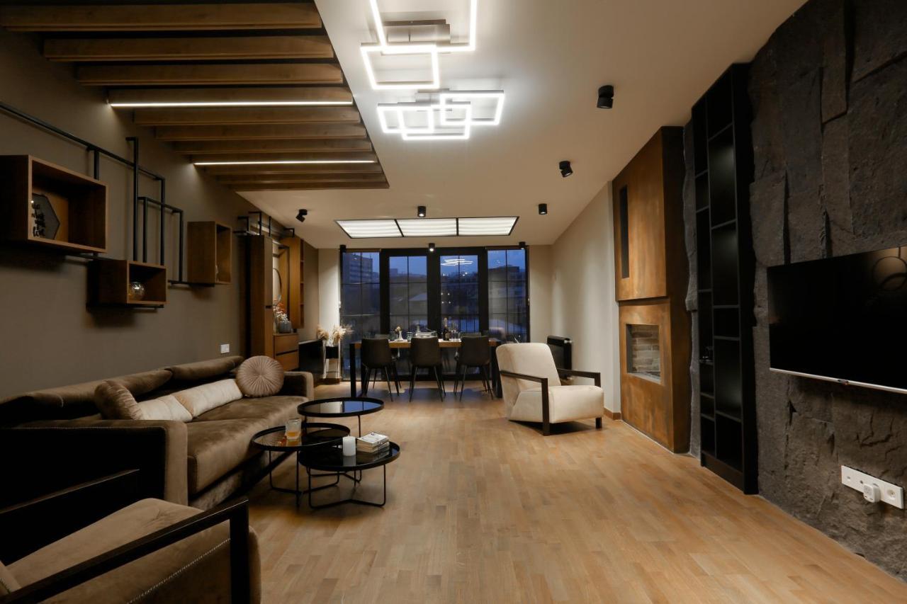 Hotelise I Cascade Loft Apartment Jereván Kültér fotó